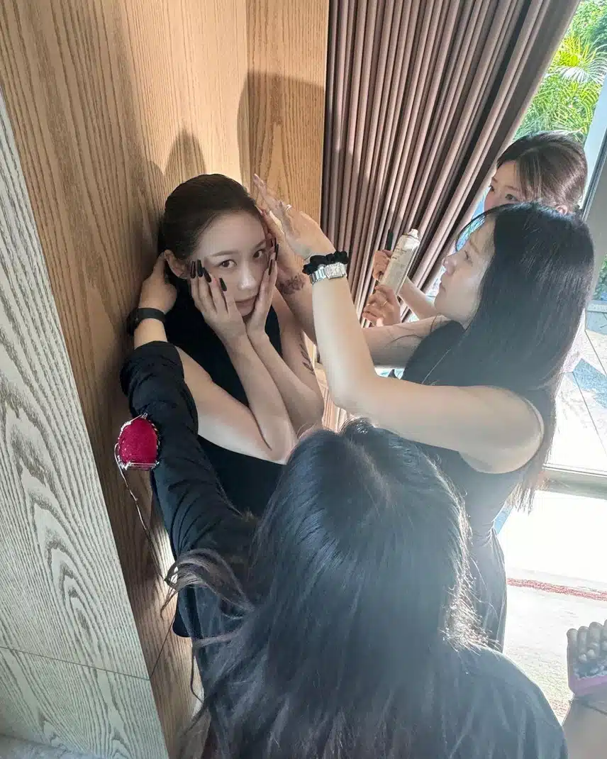 보그 촬영장의 고급스러운 지젤 인스타 업! 