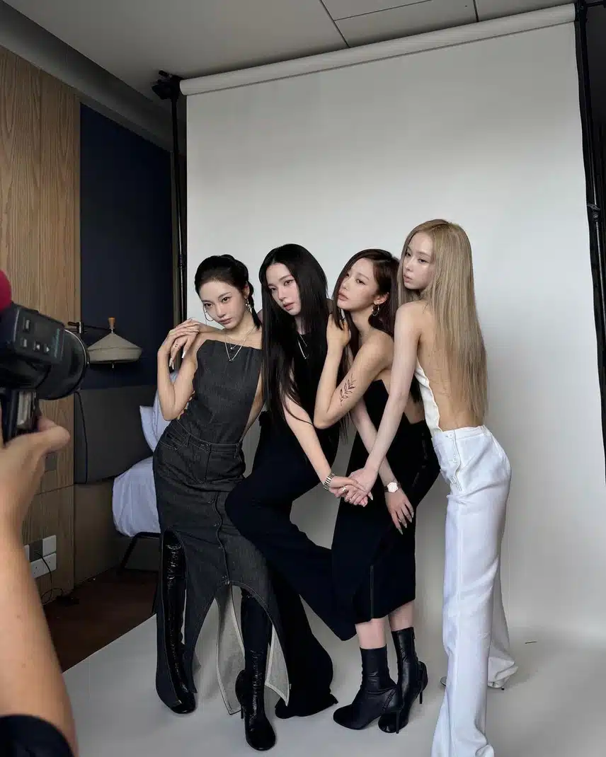 보그 촬영장의 고급스러운 지젤 인스타 업! 