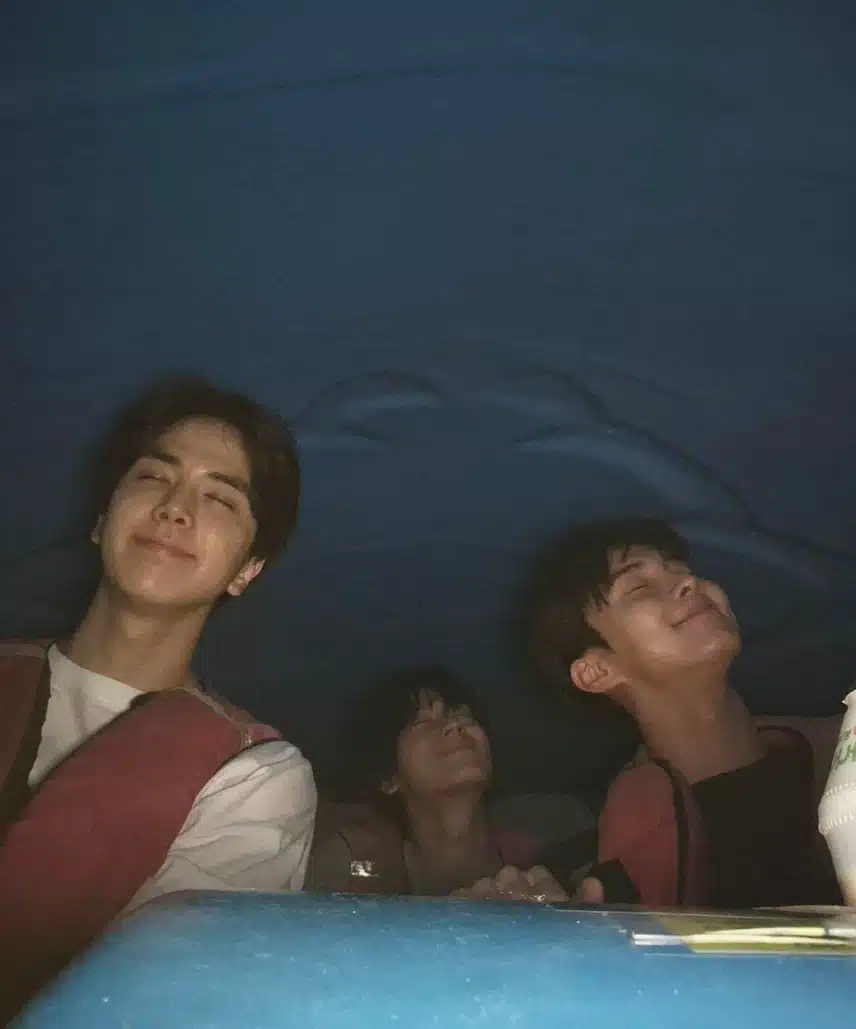 우유 먹으며 오리배 탄 영훈, 주연, 큐 
