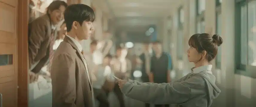우연일까 순정만화 같아요