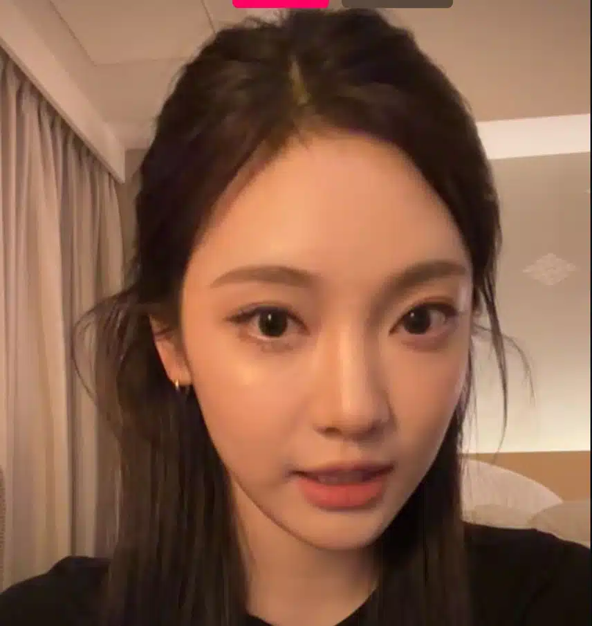 닝닝 인스타 라이브중~~~