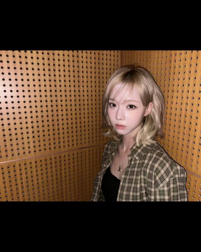 에스파 윈터 Golden Girl (인스타업뎃)