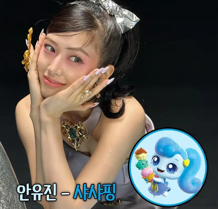 레이가 무려!!! 직접 뽑은 ?? 티니핑들🩵