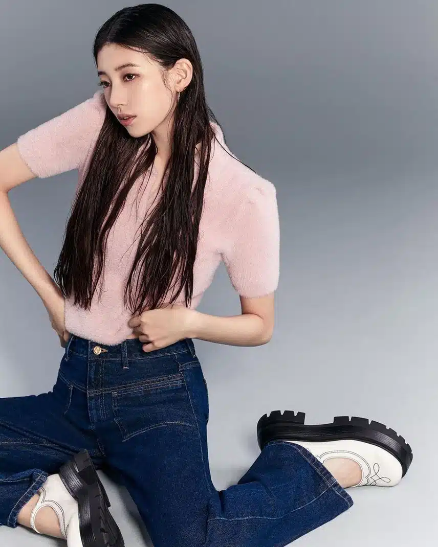 수지 게스화보 추가사진 