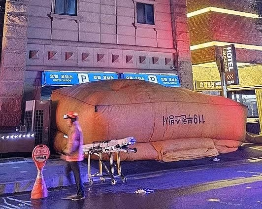 부천 화재 에어매트 사망 논란