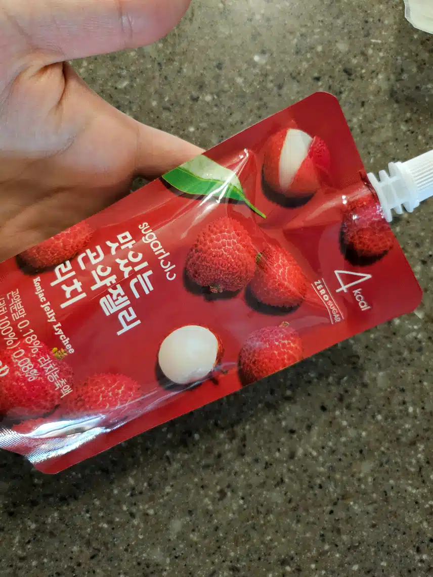 슈가로로 곤약젤리 리치맛 ☺️