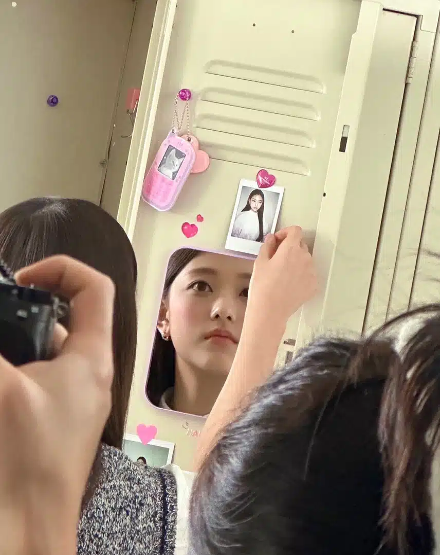 해린이를 보는 해린이😻