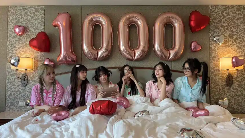 아이브 데뷔 1000일 D-1 파자마 파티 라이브중