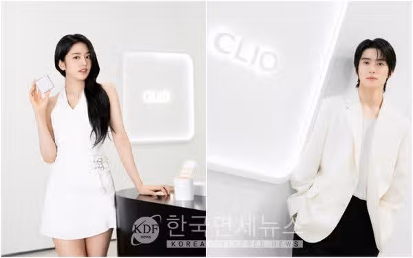 클리오 신제품 론칭 쇼케이스 방문한 유진이