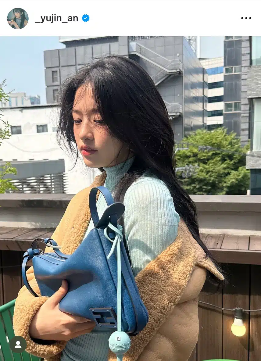 안유진 인스타 업뎃 (feat.엔믹스 앨범 선물)