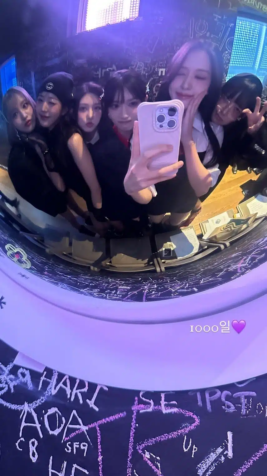 데뷔1000일 기념 셀카올린 아이브 유진