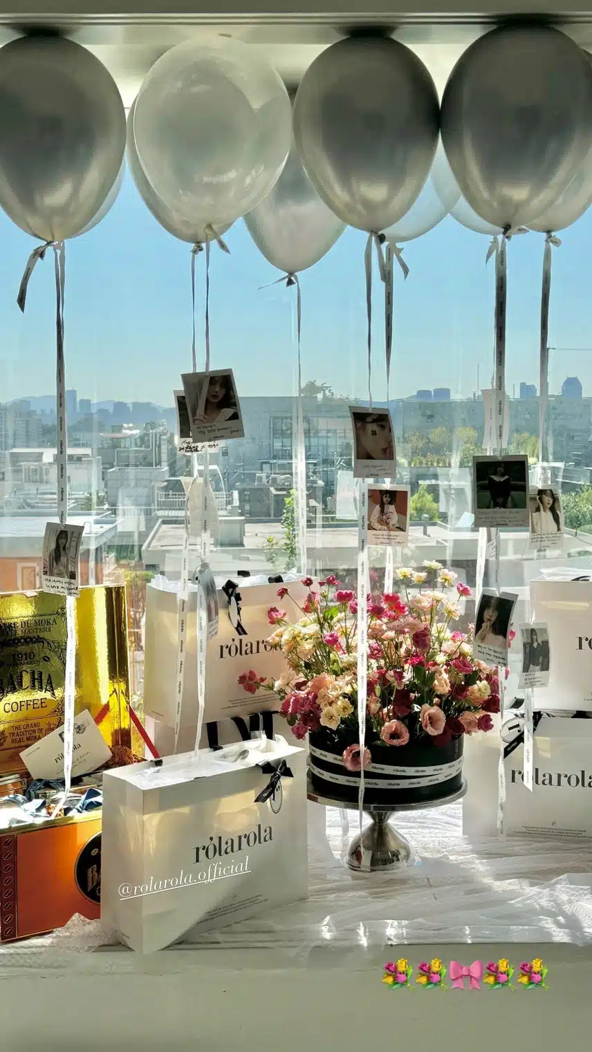 장원영 생일 축하 해주는 로라로라