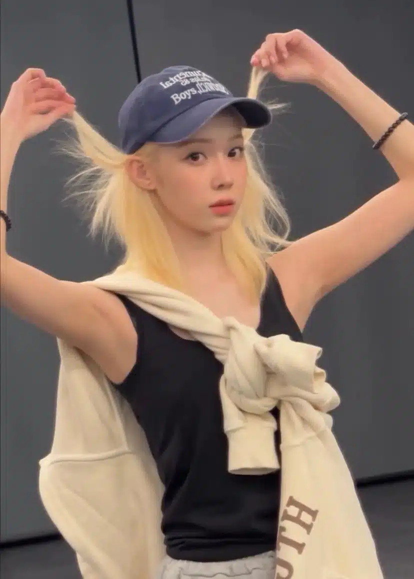 금발민정이가 너무 좋아요