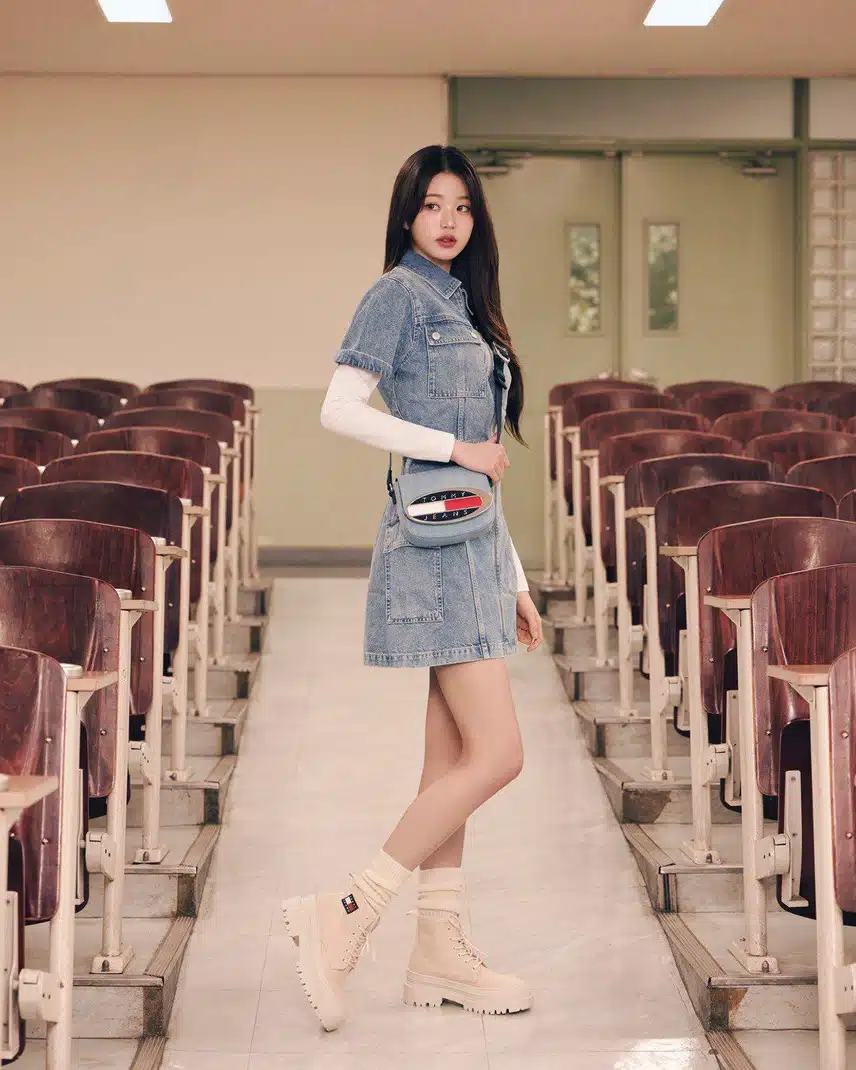 장원영 타미진스 모델 발탁