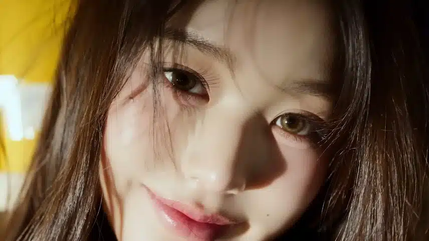 장원영 타미진스 얼빡샷 극락