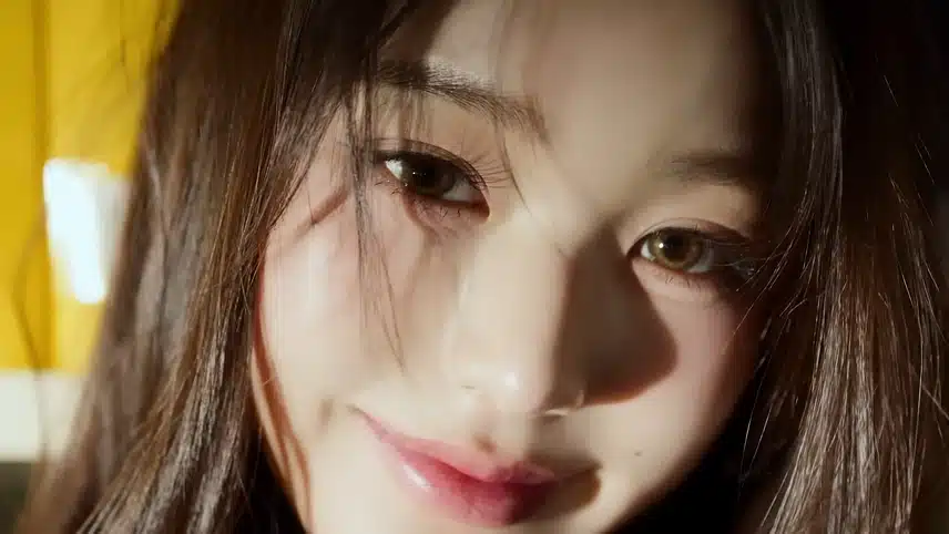 장원영 타미진스 얼빡샷 극락