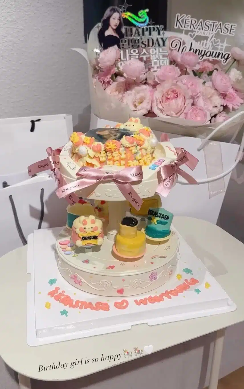 장원영 인스스 업뎃💓🎂🎉