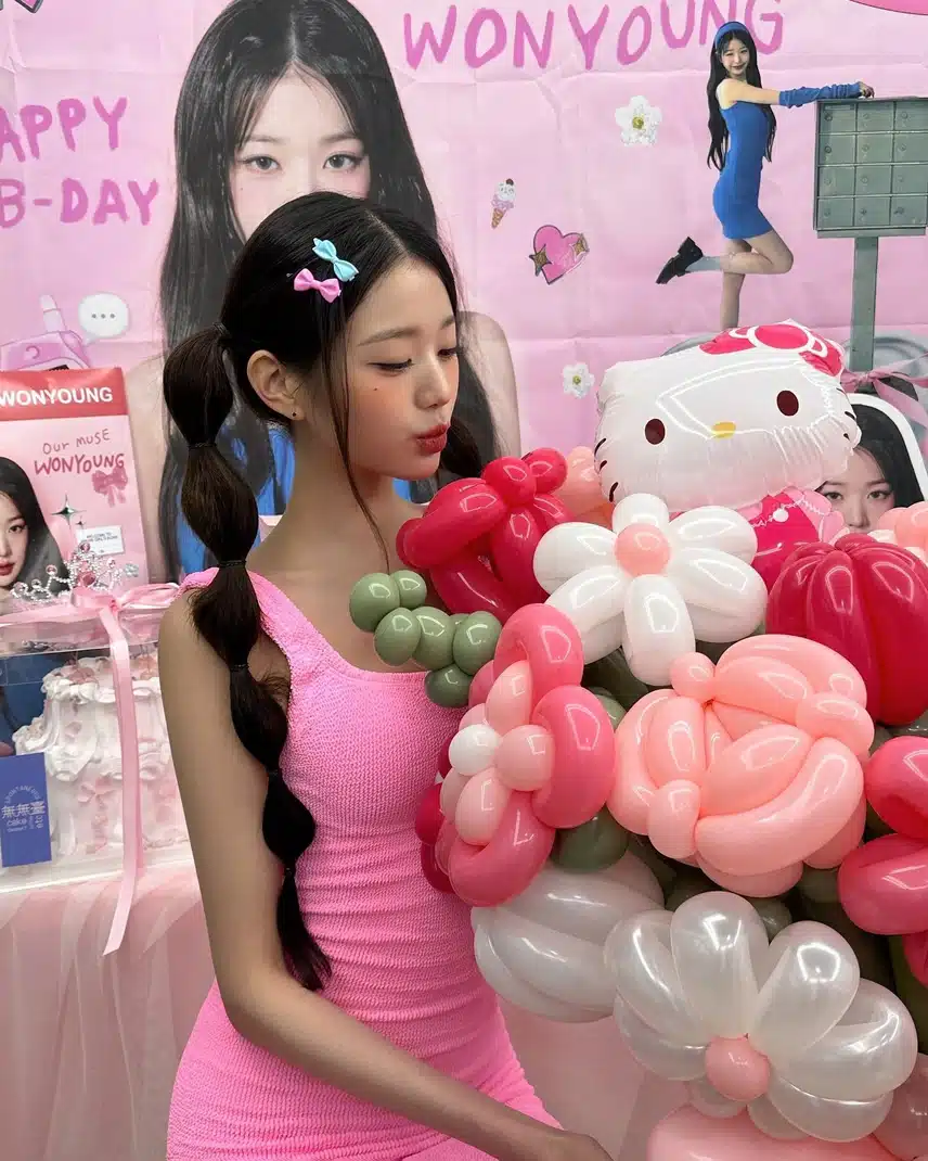 어뮤즈의 뮤즈 워녕이 생일축하해 