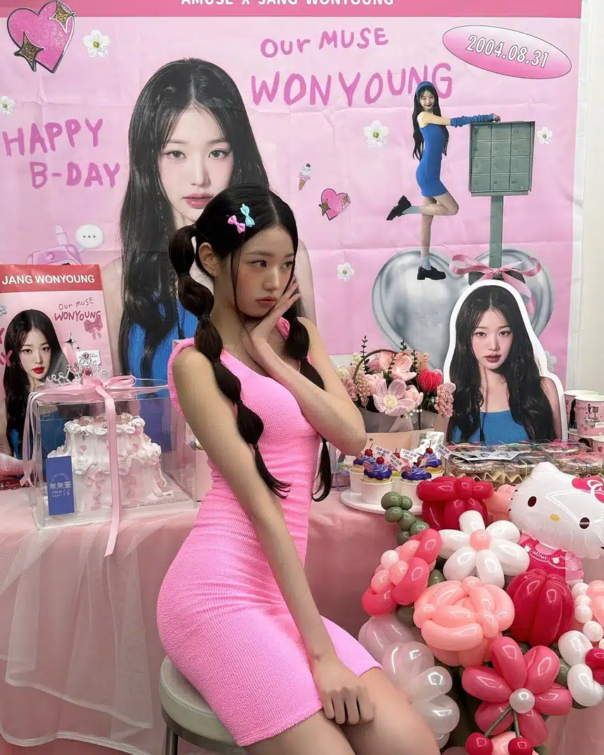 어뮤즈의 뮤즈 워녕이 생일축하해 