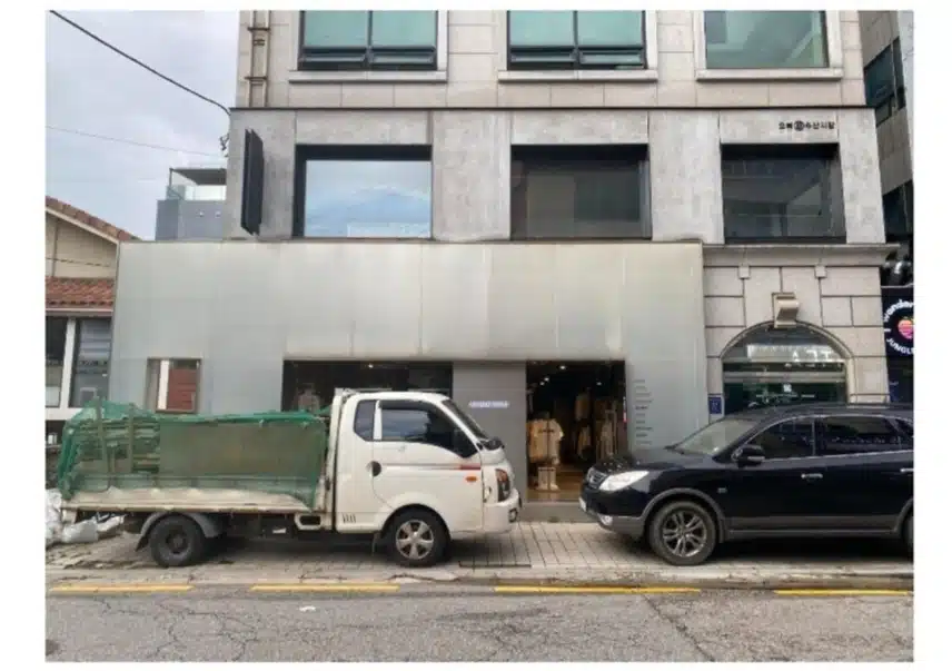 현재 난리난 압구정 건물 상황