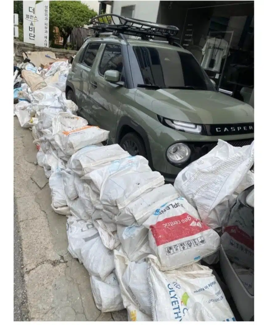 현재 난리난 압구정 건물 상황