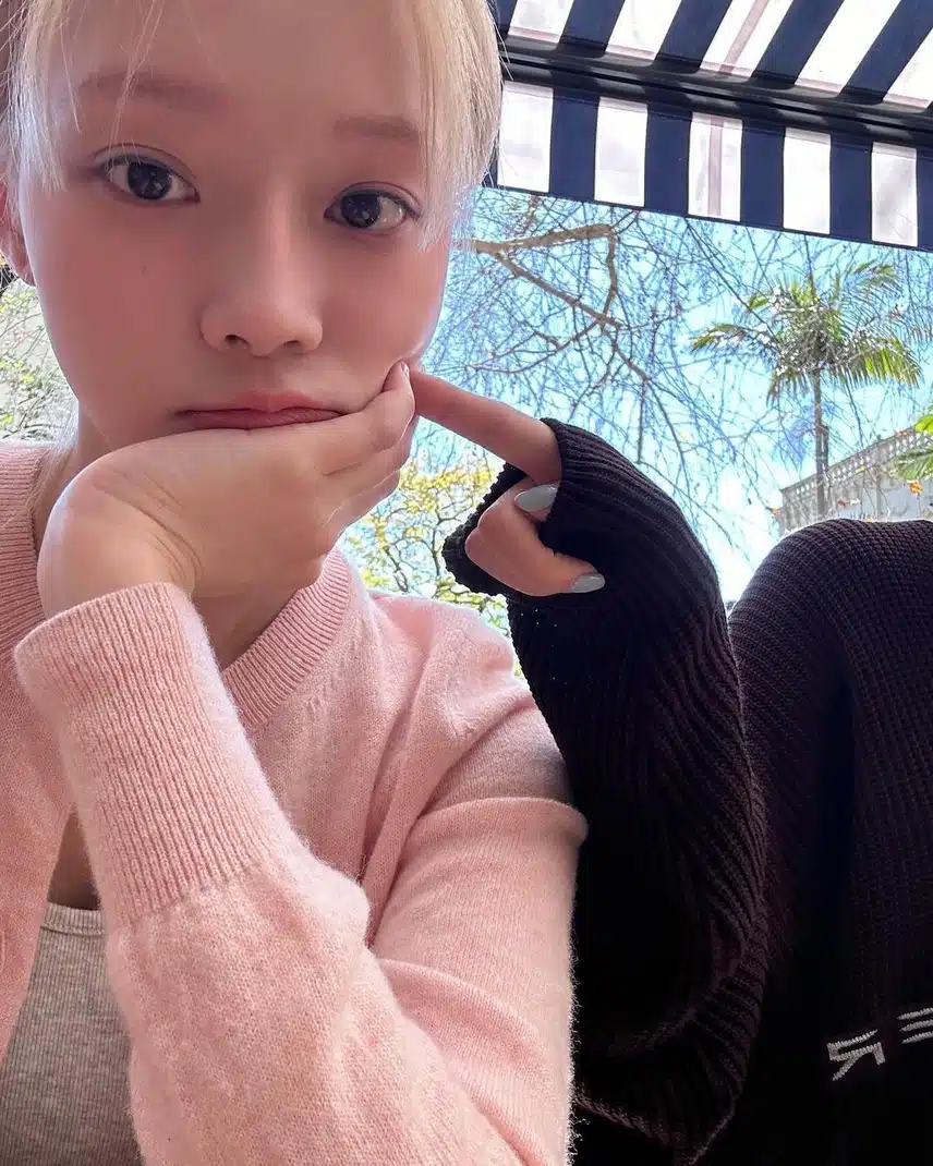 에스파 윈터 인스타 업로드