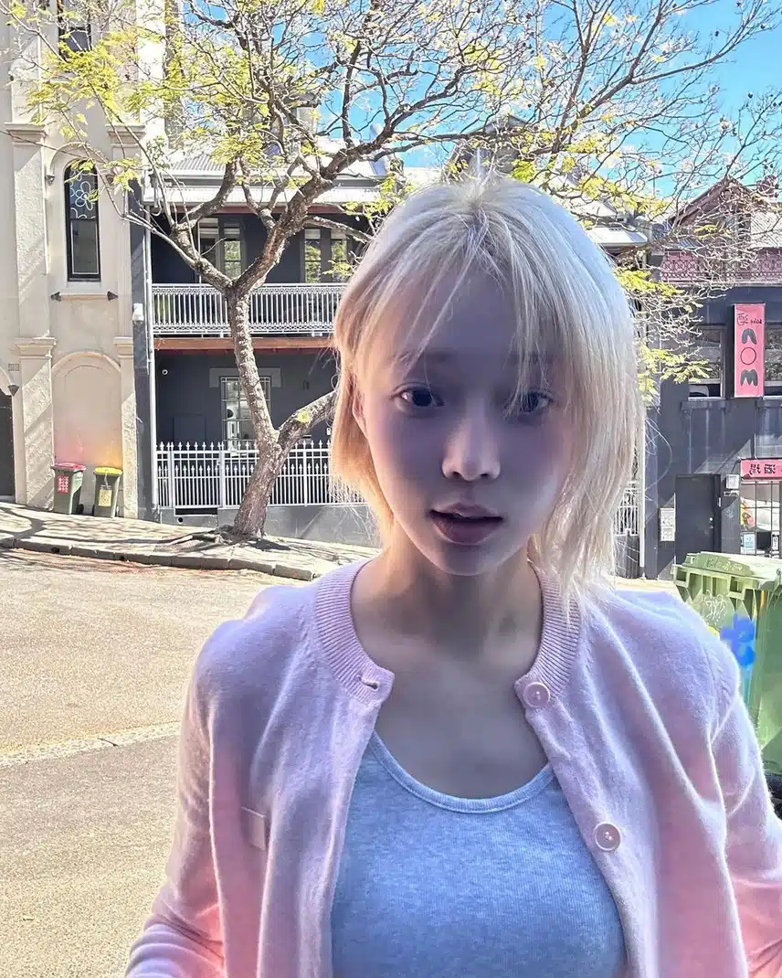에스파 윈터 인스타 업로드