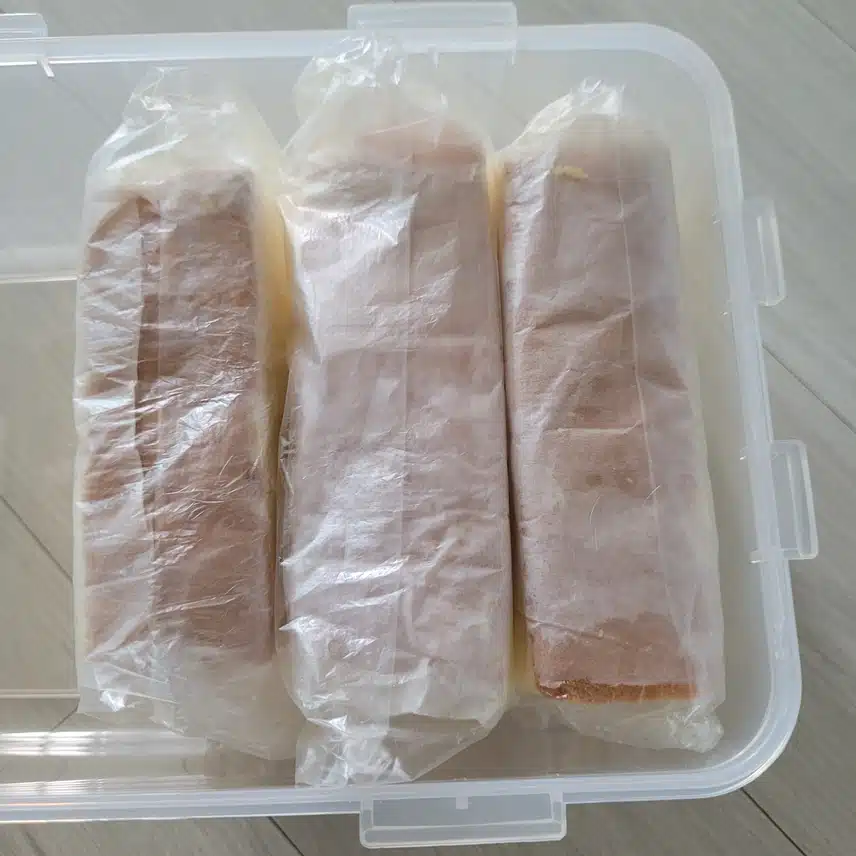 캐시딜에서 구입한 카스테라