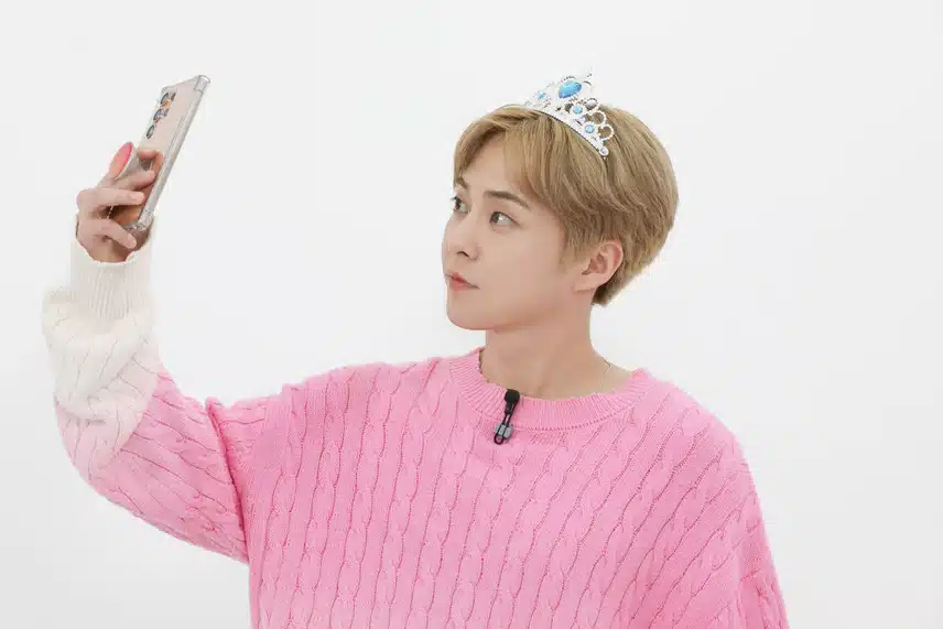 시우민 💙 아바타 스타 XIU Behind Photo 📸 내가 잘 만들어서 600원이 아니었어?🫨🍜
