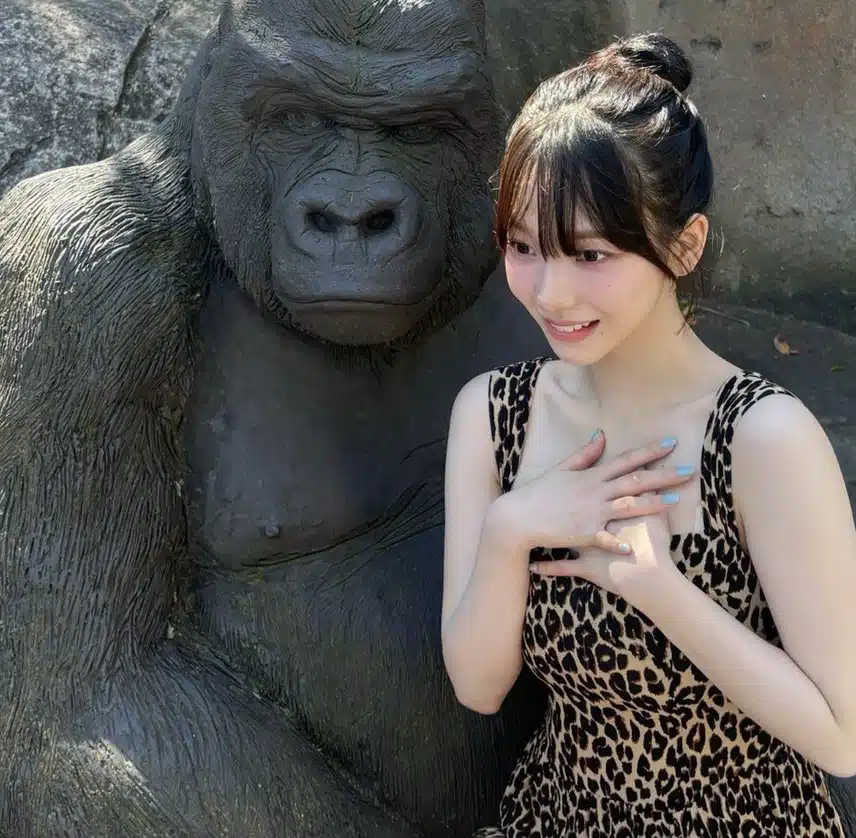 저 카리나랑 사진 찍었어요