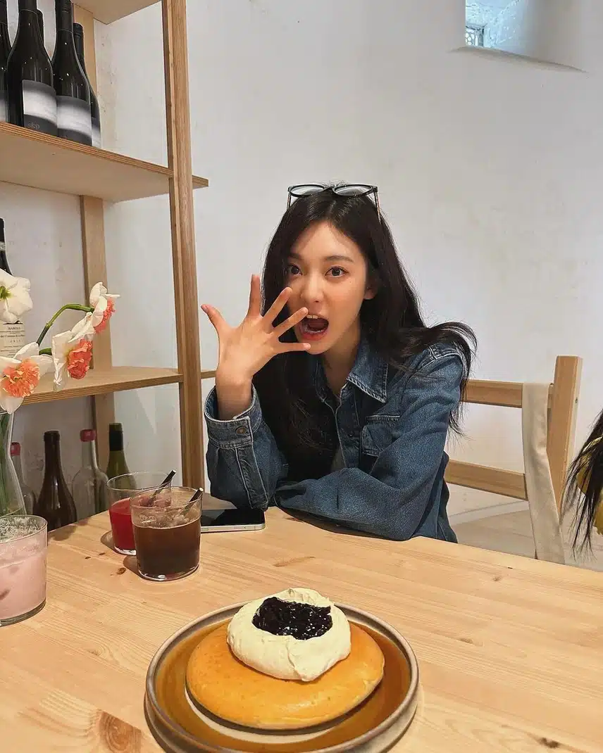 240902 에스파  닝닝 일상