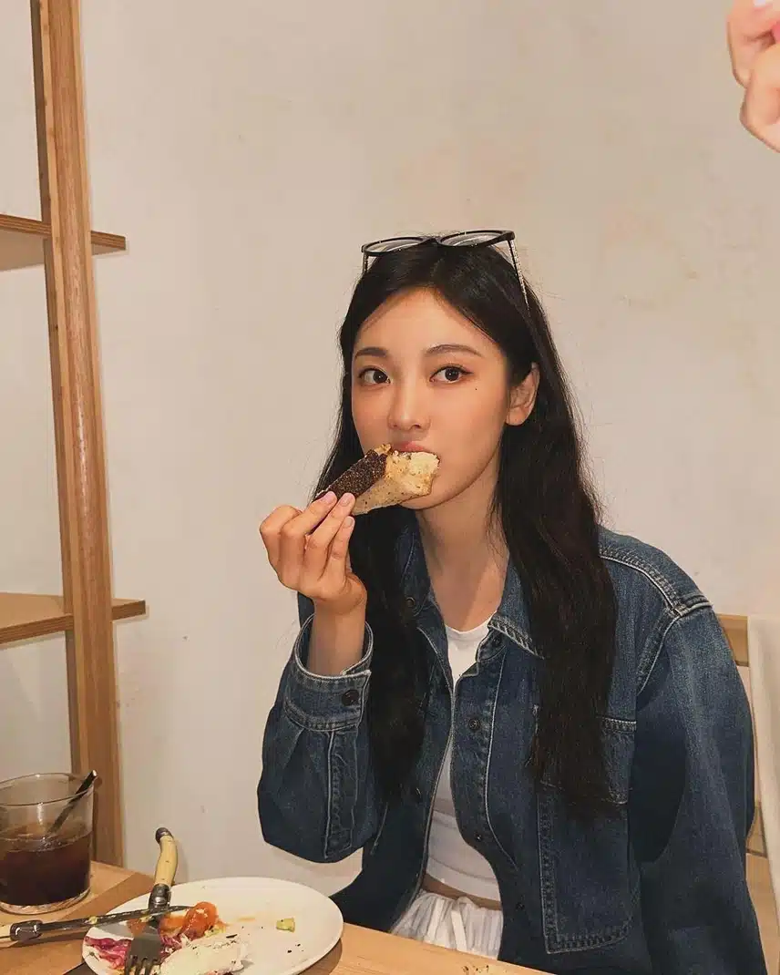 240902 에스파  닝닝 일상