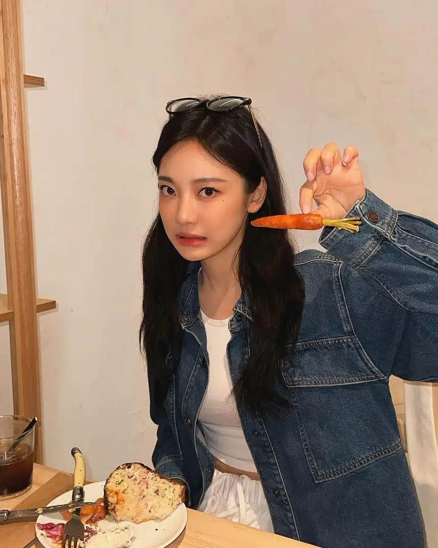 240902 에스파  닝닝 일상