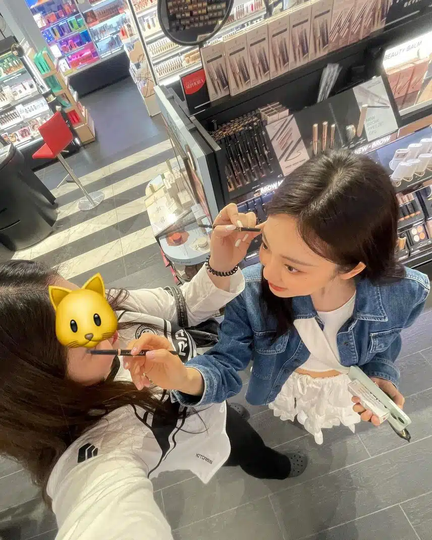 240902 에스파  닝닝 일상