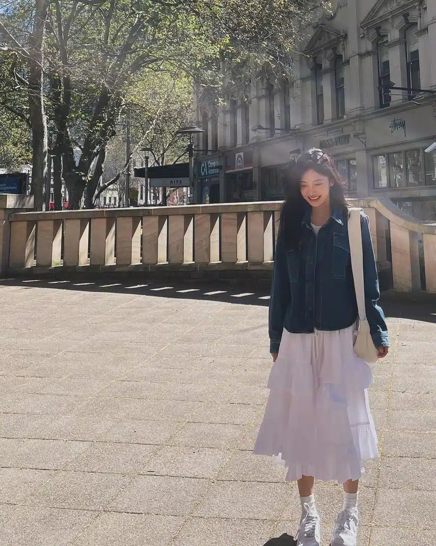 240902 에스파  닝닝 일상