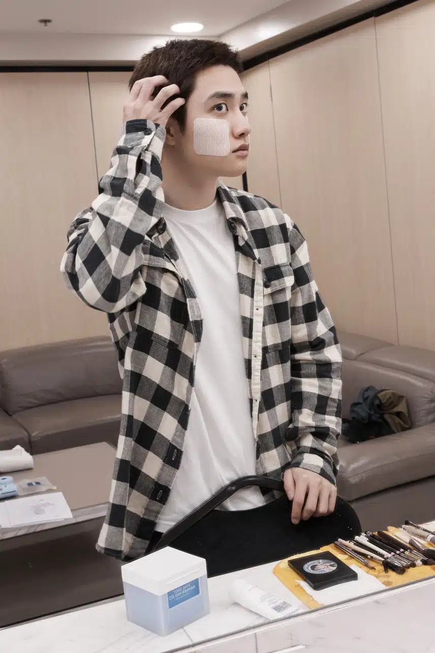 도경수 🌰 팬콘 in MANILA Behind Photo