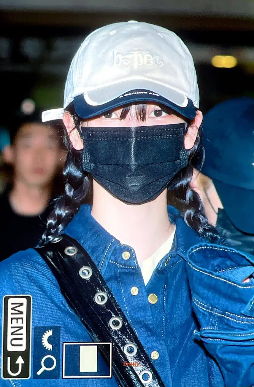 에스파 카리나 오널 입국사진