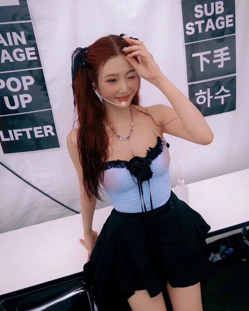 더위를 쫒는 양갈래 조이