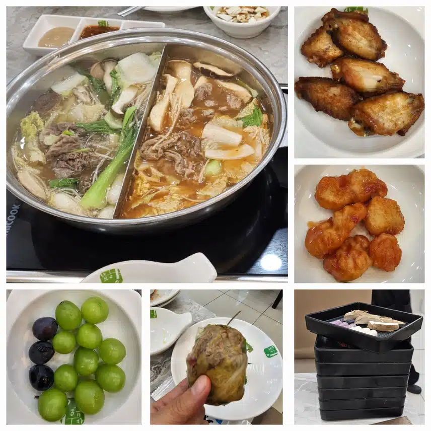 지난 주 금욜~~샤브샤브