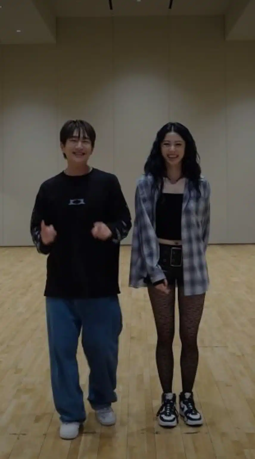 온유 매력 챌린지 with 르세라핌 허윤진