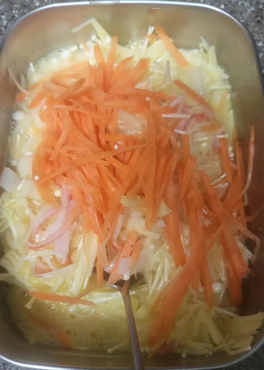 킹크랩 팽이버섯전