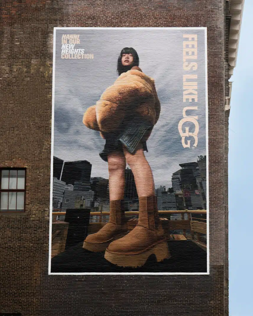 뉴욕 브로드웨이 하니 ugg광고
