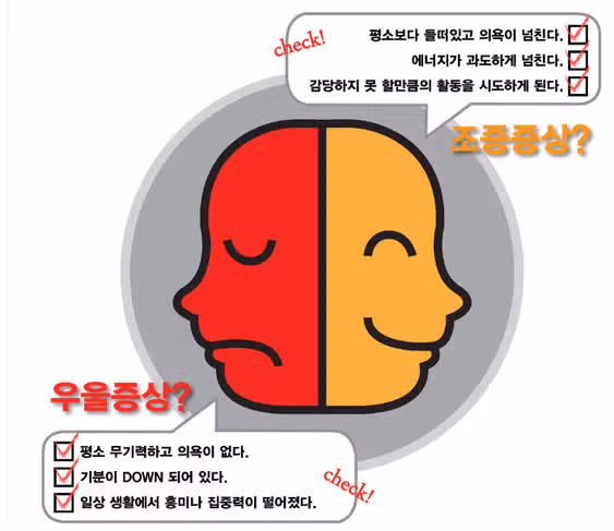 양극성 장애에 대한 정보 공유합니다.
