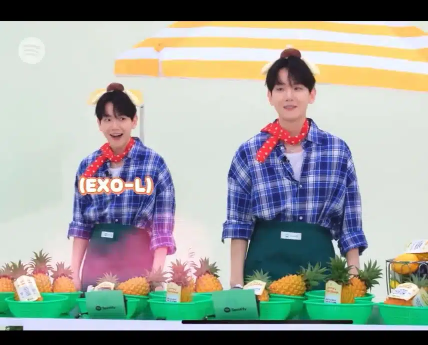 엑소엘은 티가 난대요 ㅎㅎㅎ백현이ㅔ