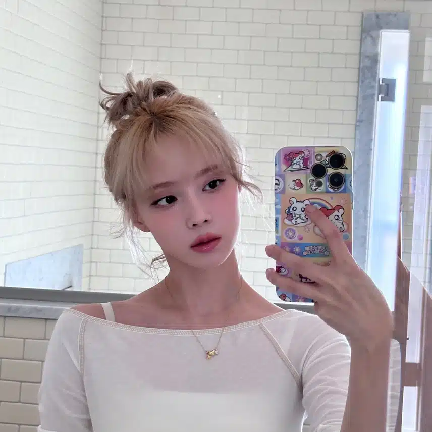 민정이 버블 사진 바꼈어요~