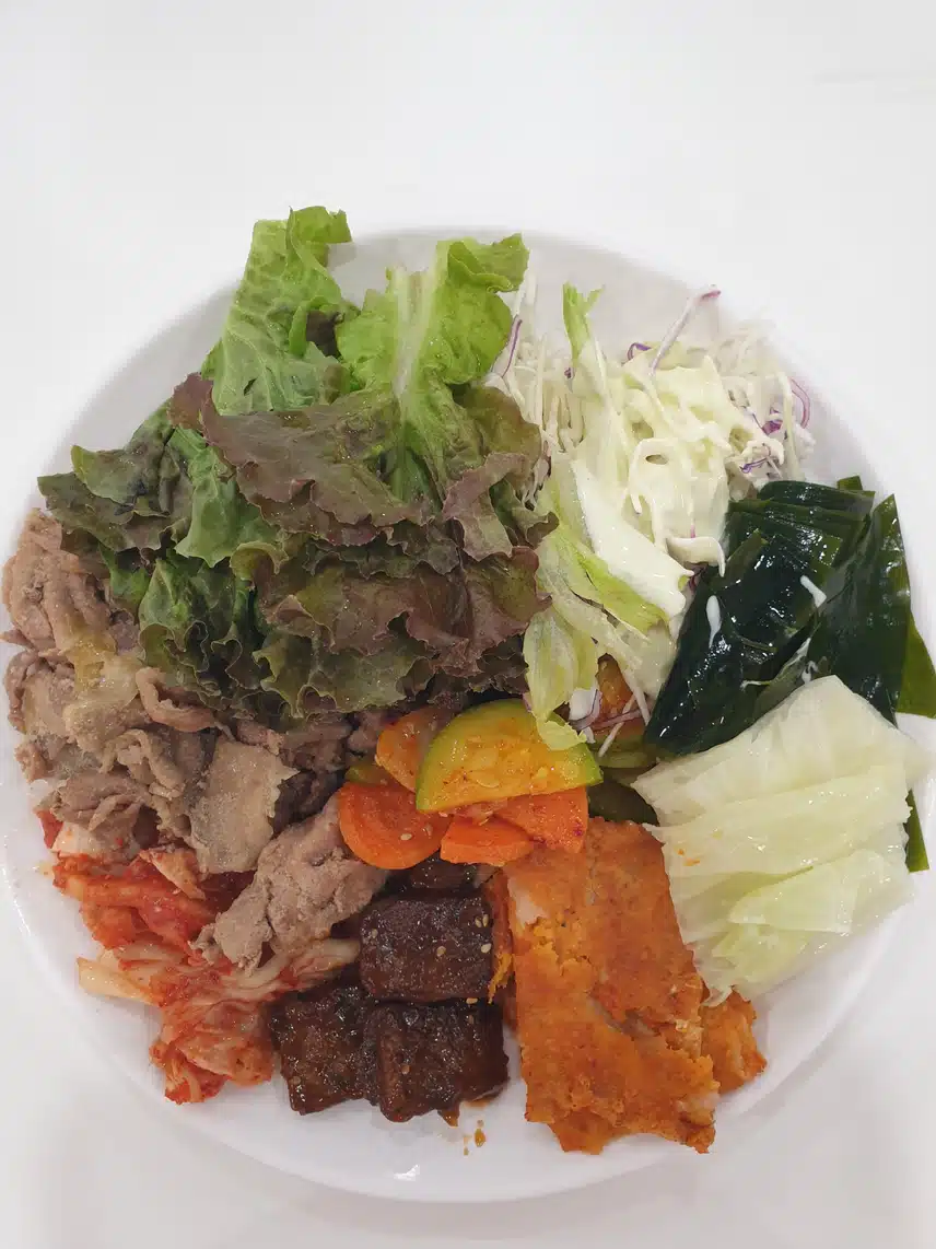 저녁은 쌈밥 듬뿍