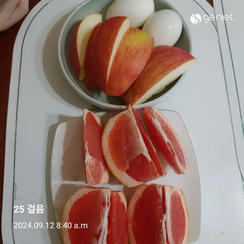 아침은 간단히
