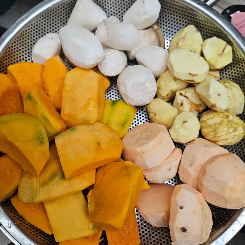 갈비찜 준비