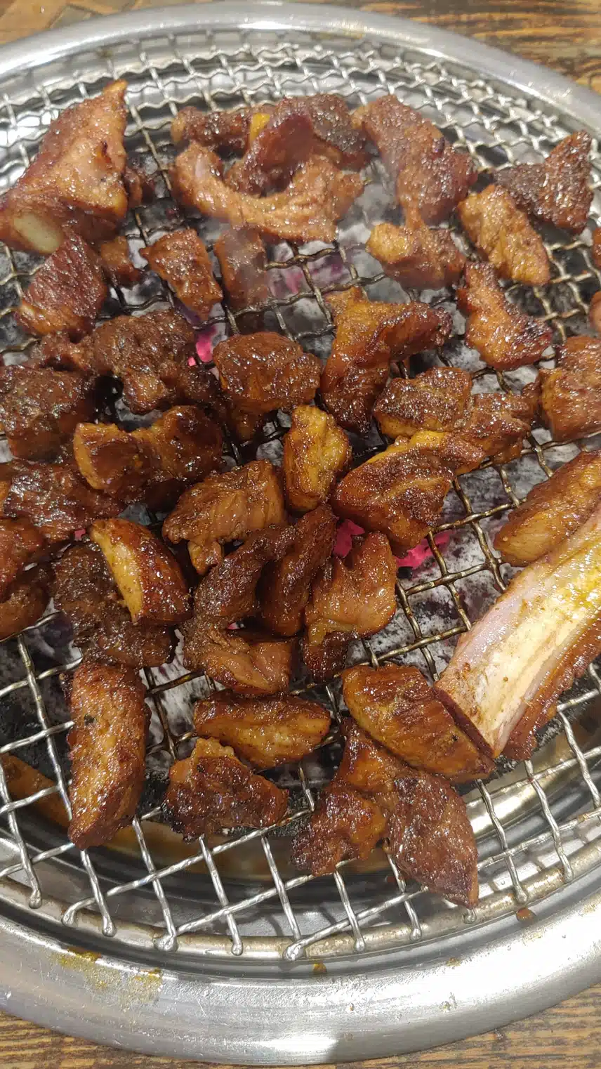 숯불돼지갈비