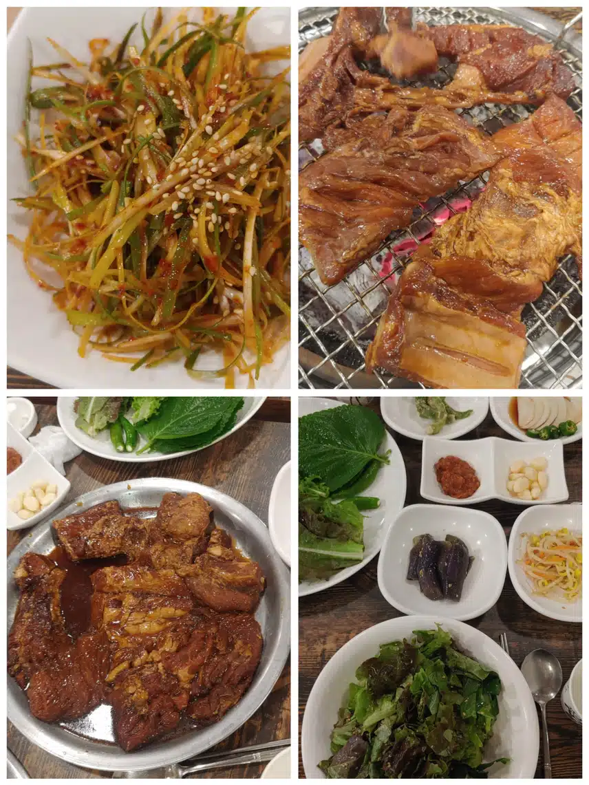 숯불돼지갈비